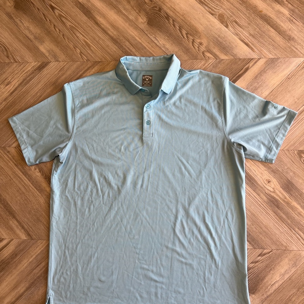 Callaway Sky Blue Men's Polo Shirt